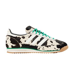 adidas Women's SL72 OG Cowprint - Core Black Court Green (JR1639)