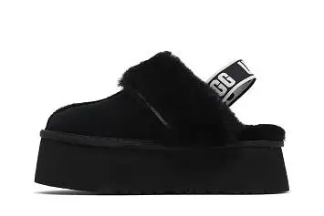 UGG Women's Funkette Slipper Black - 4