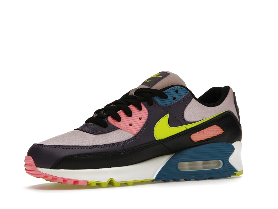 Фото № 4 с приближением к товару «‎Nike Air Max 90 Eggplant Volt »