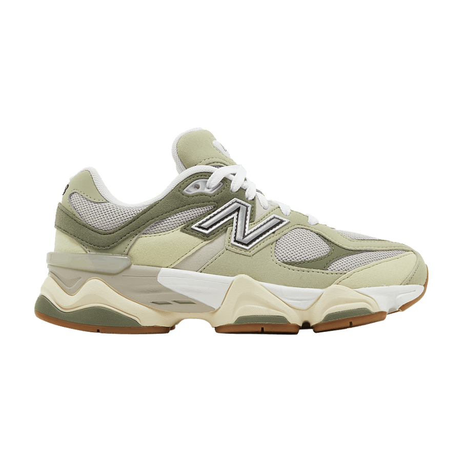 Фото № 1 с приближением к товару «‎New Balance 9060 Big Kid Green Gum»