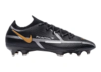 Фото № 1 с приближением к товару «‎Nike Phantom GT2 Elite FG Black Metallic Dark Grey Metallic Gold»