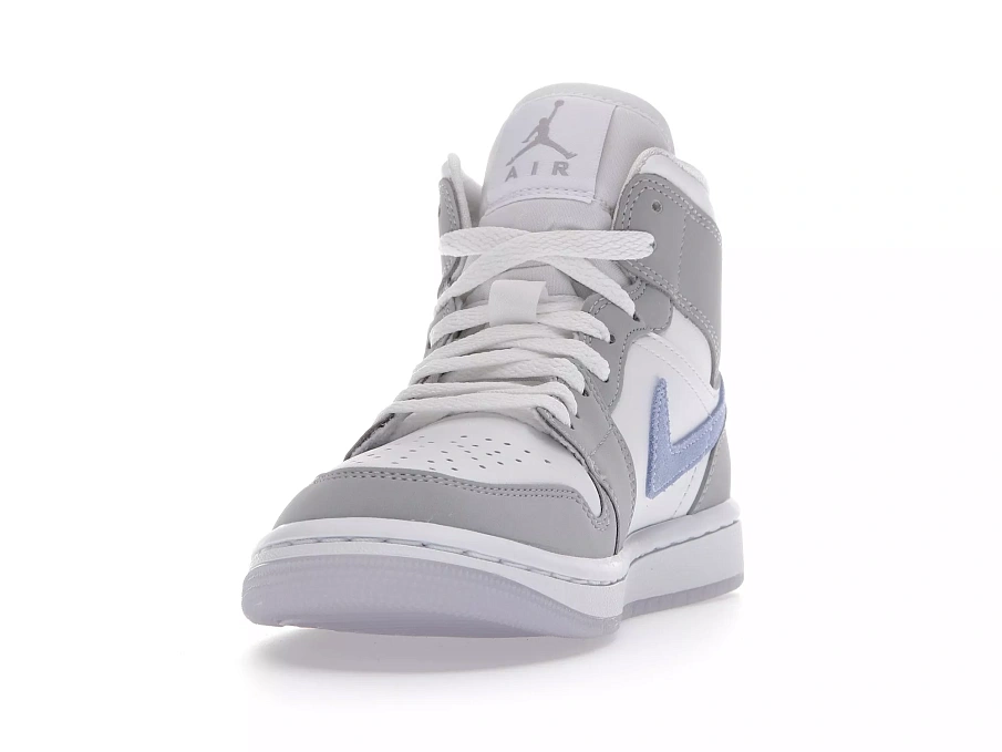 Фото № 3 с приближением к товару «‎Jordan 1 Mid Wolf Grey Aluminum »
