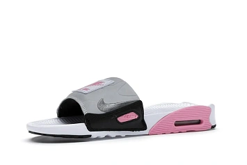 Nike Air Max 90 Slide White Rose Cool Grey - 4