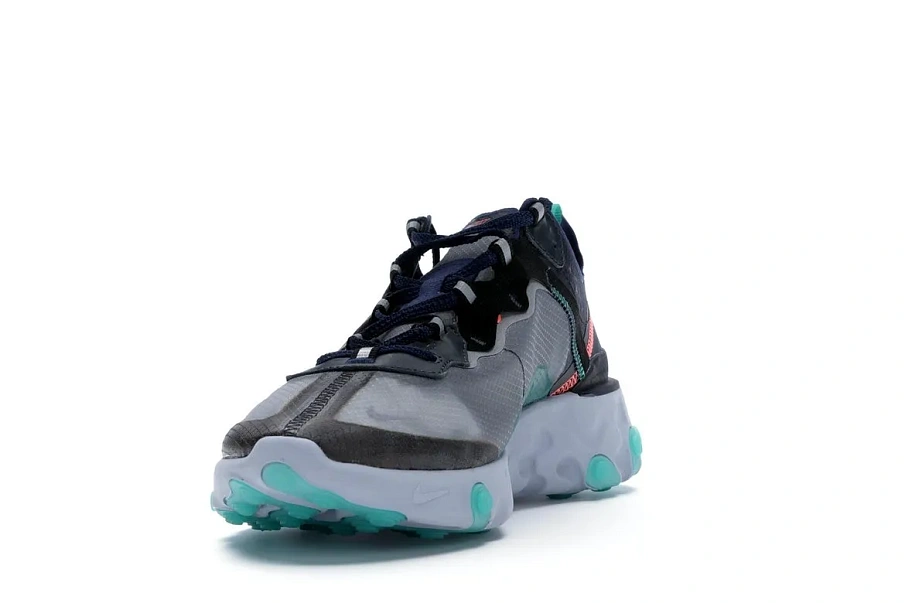 Фото № 4 с приближением к товару «‎Nike React Element 87 Black Neptune Green»