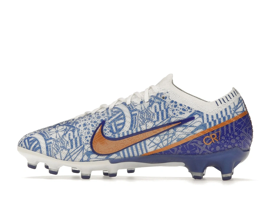 Фото № 5 с приближением к товару «‎Nike Zoom Mercurial Vapor 15 Elite AG Pro CR7 Azulejo»