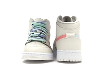 Фото № 4 с приближением к товару «‎Jordan 1 Mid Multi-Color Swoosh Phantom »