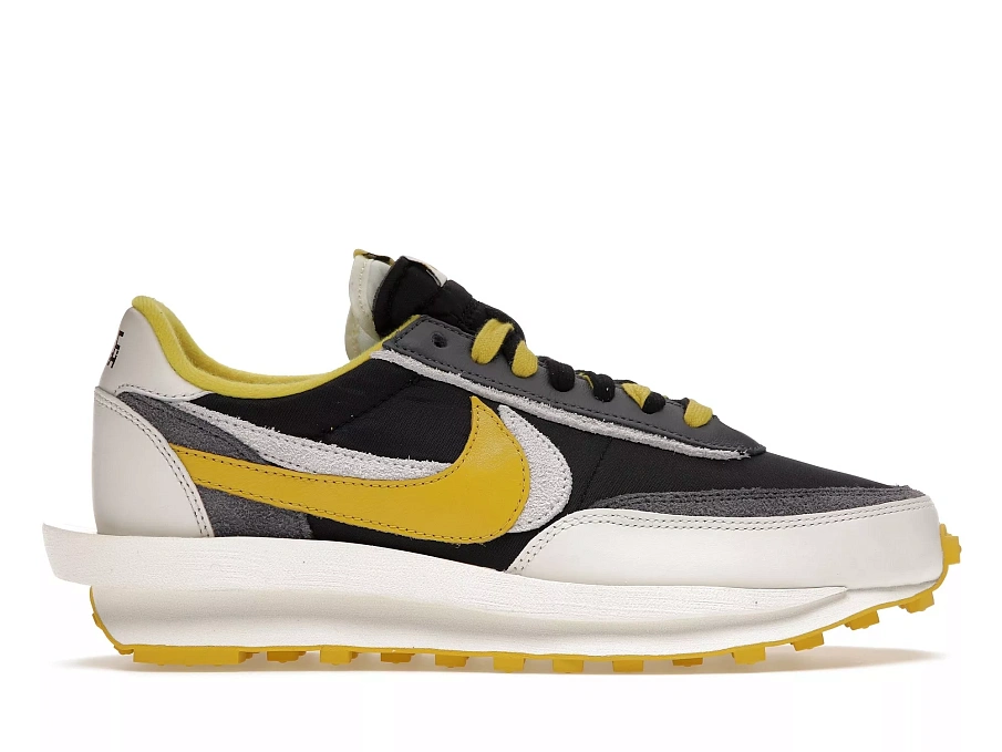 Фото № 1 с приближением к товару «‎Nike LD Waffle sacai Undercover Black Bright Citron»