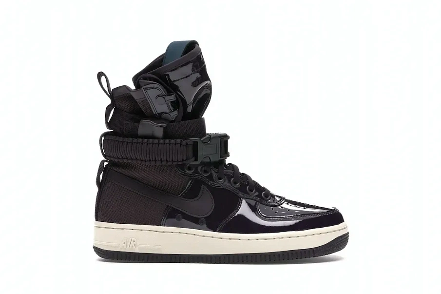 Фото № 1 с приближением к товару «‎Nike SF Air Force 1 High Ruby Rose Force Is Female Port Wine »