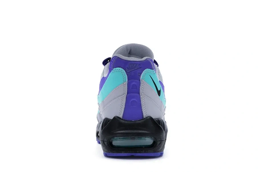 Фото № 4 с приближением к товару «‎Nike Air Max 95 Wolf Grey Grape»
