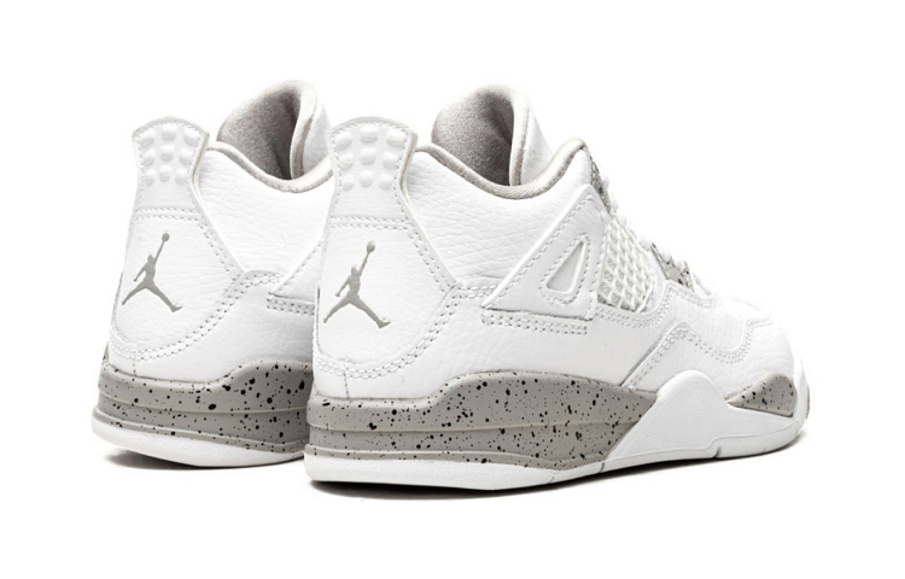 Фото № 3 с приближением к товару «‎(BP) Air Jordan 4 Retro Sneakers White»