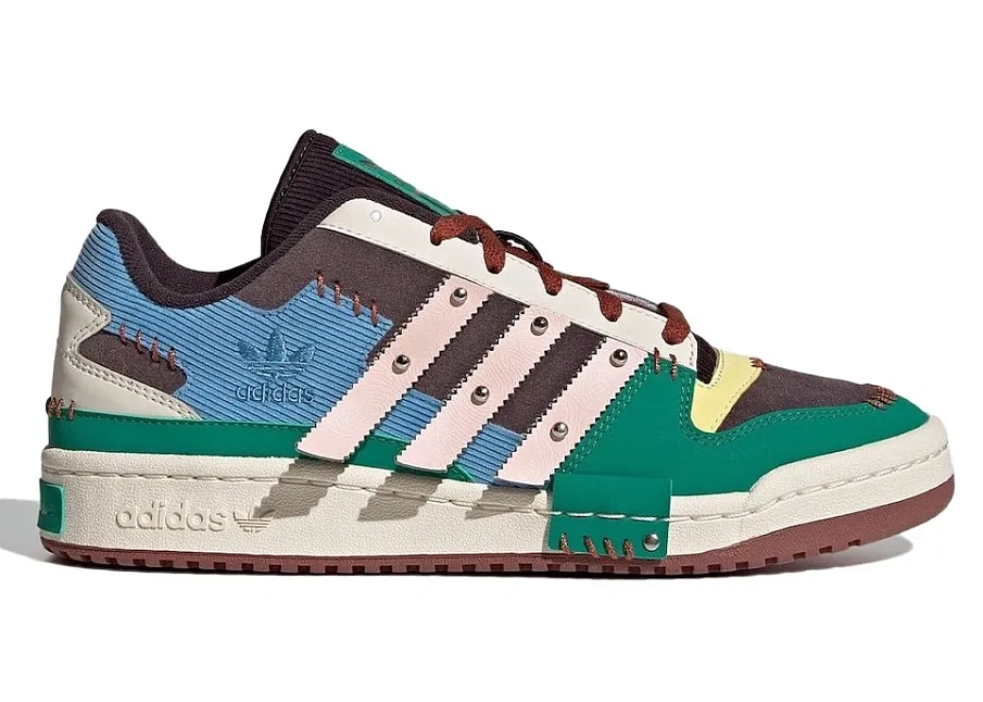 Фото № 1 с приближением к товару «‎adidas Forum Low Melting Sadness Patchwork White»