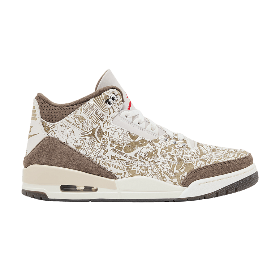 Фото № 1 с приближением к товару «‎Air Jordan 3 Retro Laser Palomino»