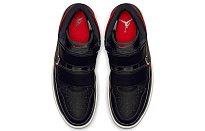 Фото № 4 с приближением к товару «‎Jordan 1 Retro High Double Strap Black Gym Red»