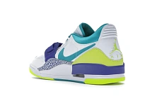 Фото № 6 с приближением к товару «‎Jordan Legacy 312 Low Ultramarine Neon Yellow Aquamarine»