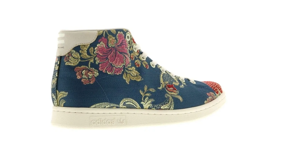 Фото № 6 с приближением к товару «‎adidas Stan Smith Mid Jacquard Pharrell Collegiate Navy»