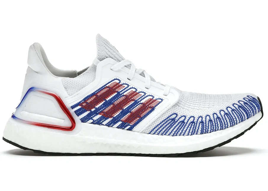 Фото № 1 с приближением к товару «‎adidas Ultra Boost 20 Scarlet Royal Blue»
