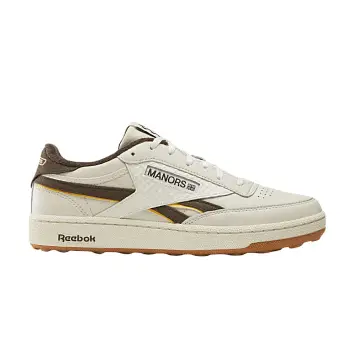 Manors x Reebok Club C Revenge Golf Vintage Chalk Espresso - 1