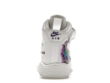 Nike Air Force 1 Mid Off-White Graffiti White - 4