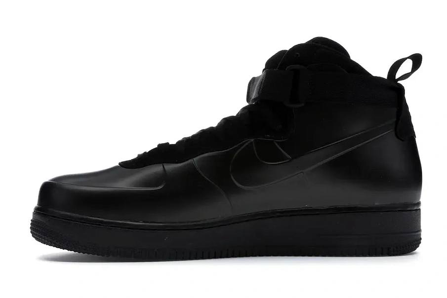 Фото № 3 с приближением к товару «‎Nike Air Force 1 Foamposite Cup Triple Black»