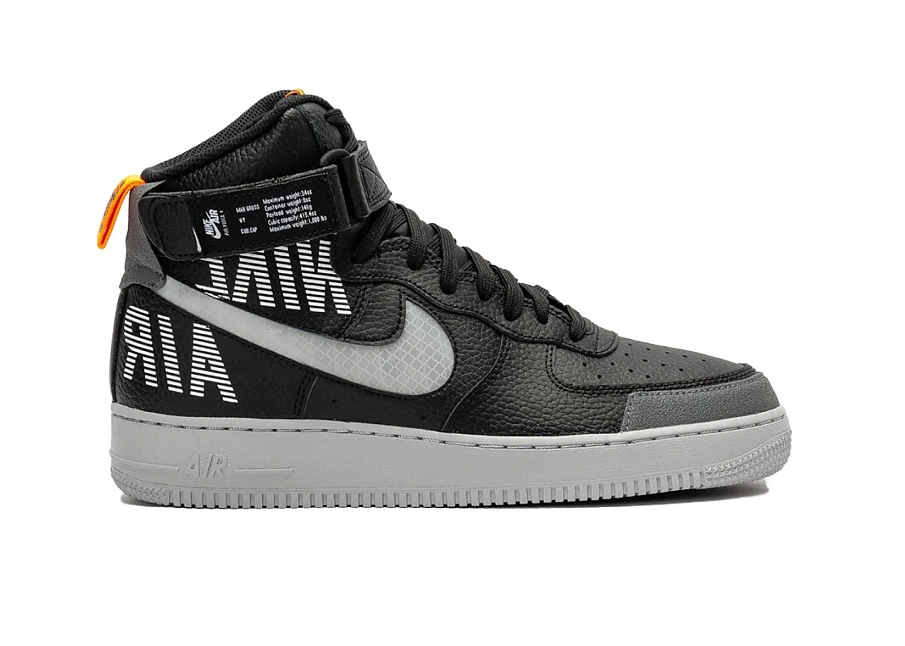 Фото № 1 с приближением к товару «‎Nike Air Force 1 High Under Construction Black»
