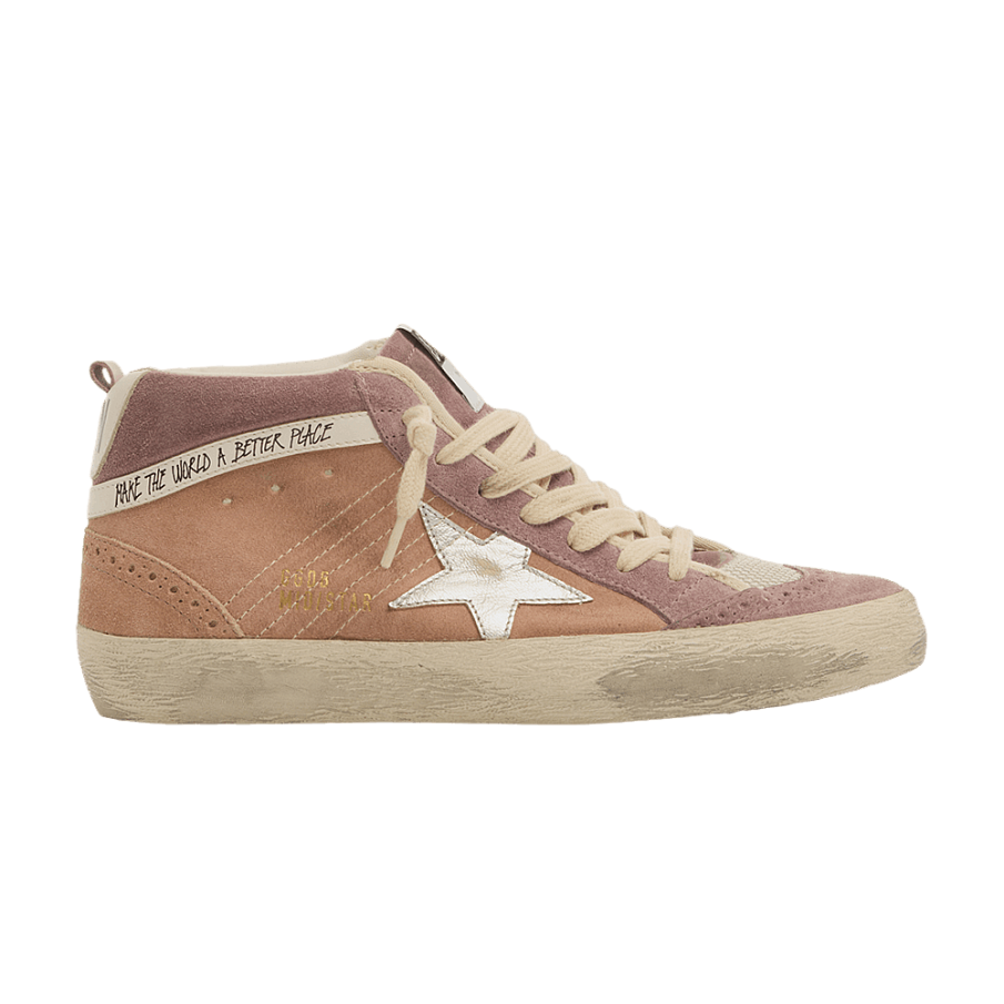 Фото № 1 с приближением к товару «‎Golden Goose Women's Mid Star Twilight Mauve Ash Rose»