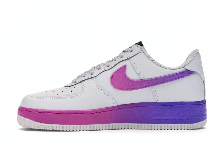 Фото № 3 с приближением к товару «‎Nike Air Force 1 Low Gradient Vast Grey Hyper Grape»