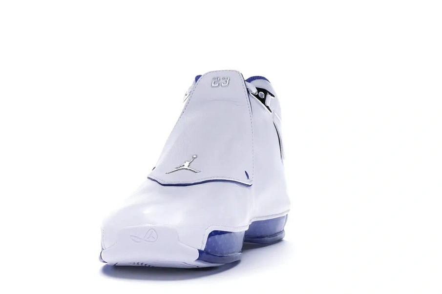 Фото № 4 с приближением к товару «‎Jordan 18 Retro White Sport Royal»