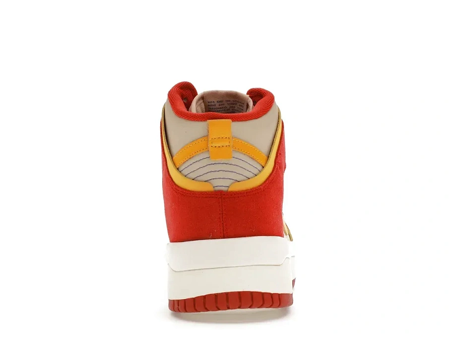 Фото № 4 с приближением к товару «‎Nike Dunk High Up Cinnabar »