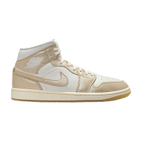 Фото № 1 с приближением к товару «‎Women's Air Jordan 1 Mid Hoops Gold Pack»