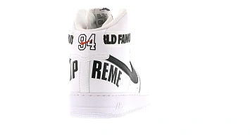 Nike Air Force 1 High Supreme World Famous White - 4