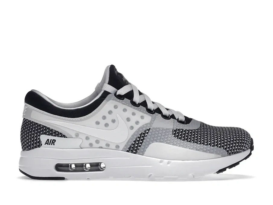 Фото № 1 с приближением к товару «‎Nike Air Max Zero Black White Wolf Grey»