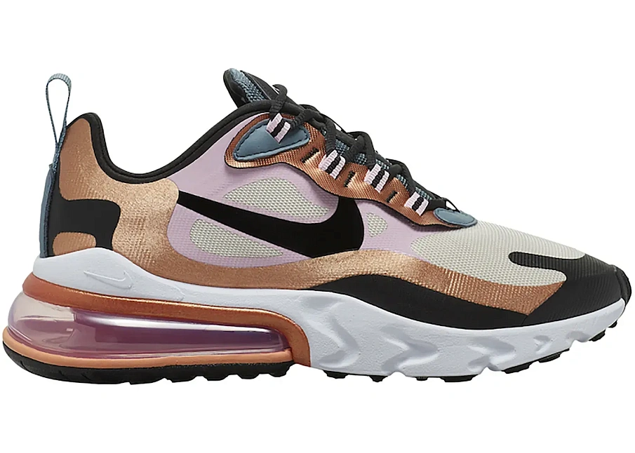 Фото № 1 с приближением к товару «‎Nike Air Max 270 React Bronze »