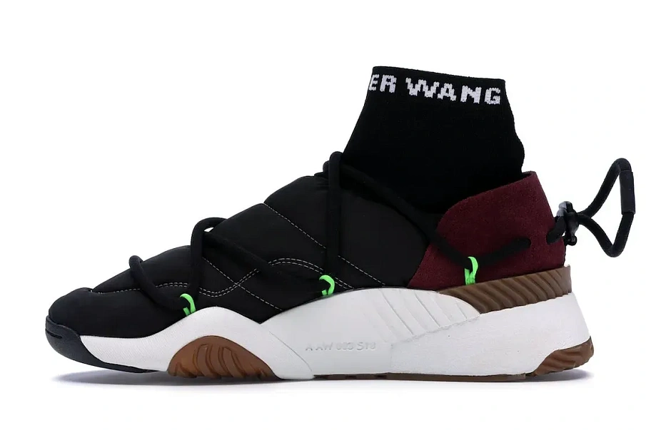 Фото № 3 с приближением к товару «‎adidas AW Puff Trainer Alexander Wang Core Black Solar Green»