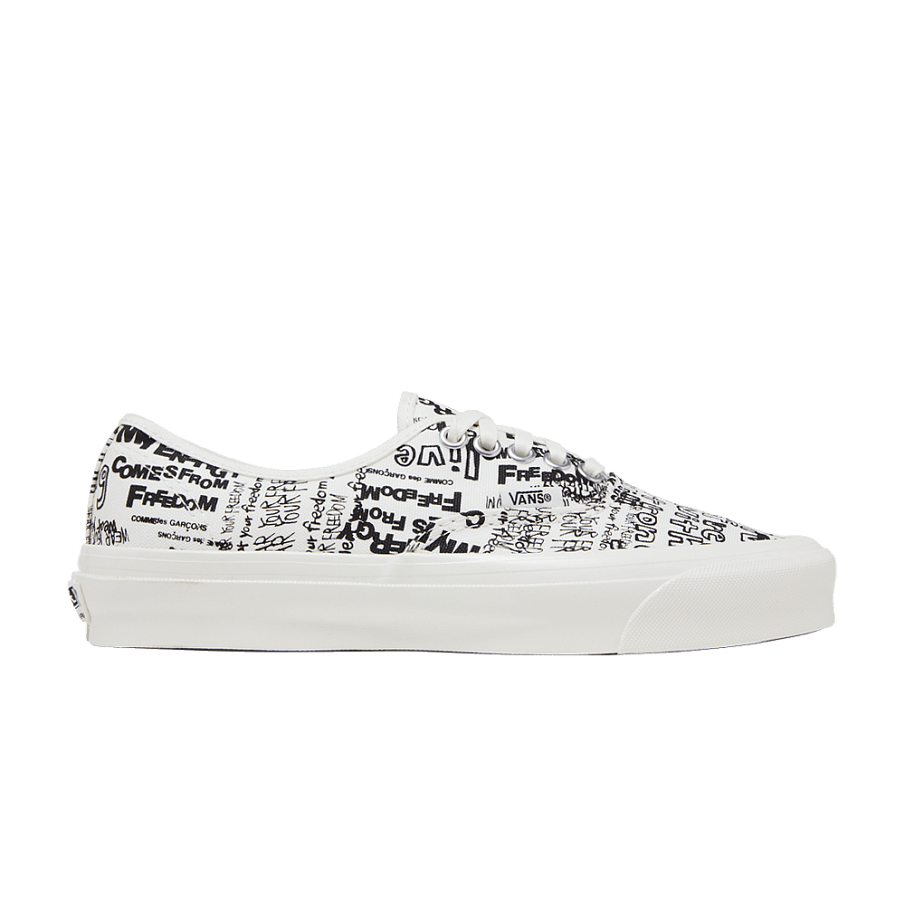Фото № 1 с приближением к товару «‎Comme des Garçons x Vans OG Authentic LX Graffiti»