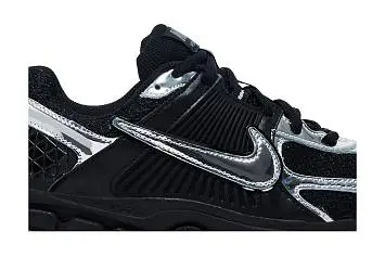 Nike Women's Air Zoom Vomero 5 Black Metallic Silver - 3