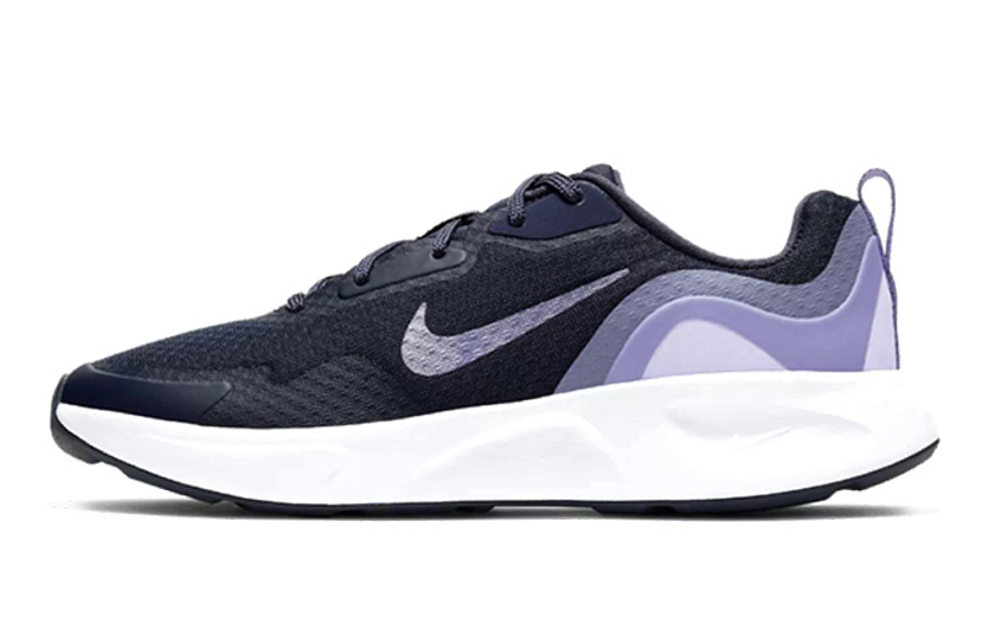 Фото № 1 с приближением к товару «‎Nike WearAllDay (GS) Running Shoes BlackPurple»