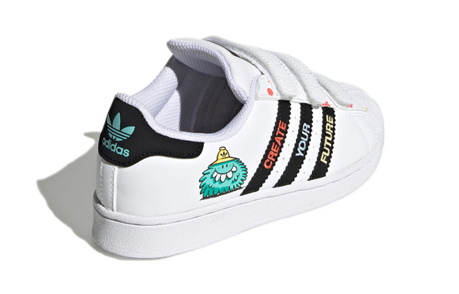 Фото № 4 с приближением к товару «‎(BP)adidas originals Superstar Cf C WhiteBlackBlue»