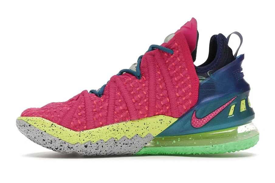 Фото № 3 с приближением к товару «‎Nike LeBron 18 Los Angeles By Night»