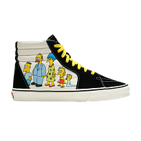 Фото № 1 с приближением к товару «‎The Simpsons x Vans Sk8-Hi Simpsons Family 1987-2020 (VN0A4BV617E)»