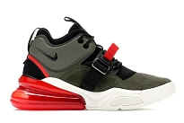 Фото № 1 с приближением к товару «‎Nike Air Force 270 Medium Olive/Challenge Red»