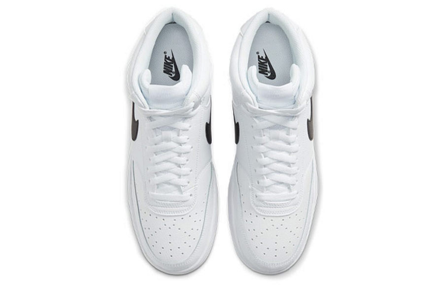 Фото № 4 с приближением к товару «‎Nike Court Vision Mid WhiteBlack»