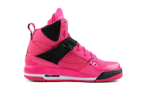 Фото № 2 с приближением к товару «‎Jordan Jordan Flight 45 High Premium GS 'Vivid Pink'»