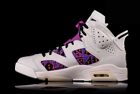 Фото № 2 с приближением к товару «‎Air Jordan 6 Retro 'Quai 54 - Purple'»