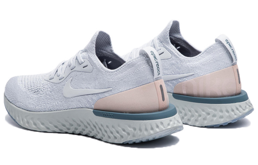 Фото № 3 с приближением к товару «‎Nike Epic React Flyknit Pure Platinum Celestial Teal (W)»