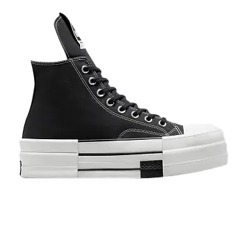 Rick Owens x Converse DRKSHDW DBL DRKSTAR Chuck 70 High Black - 1
