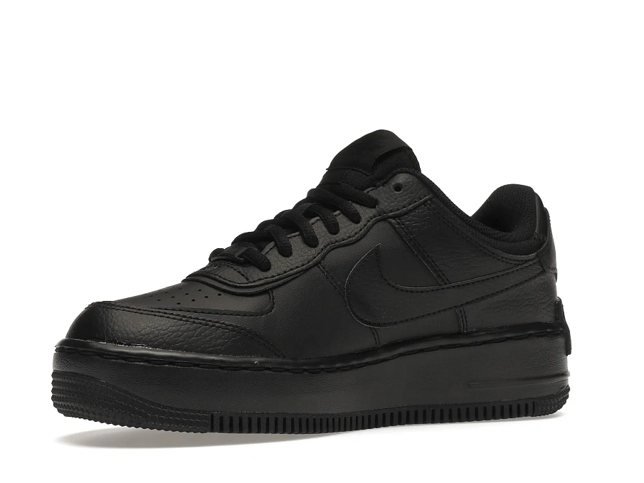 Фото № 3 с приближением к товару «‎Nike Air Force 1 Low Shadow Triple Black »
