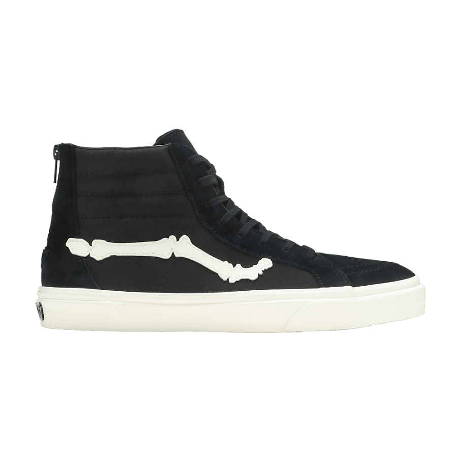Фото № 1 с приближением к товару «‎Blends x Vans Sk8-Hi Reissue Zip LX Black Marshmallow»