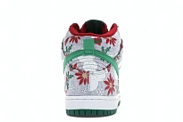 Фото № 4 с приближением к товару «‎Nike SB Dunk High Concepts Ugly Christmas Sweater Grey»