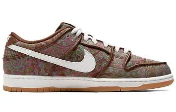 Nike SB Dunk Low PRM Skate shoes Brown Paisley - 3
