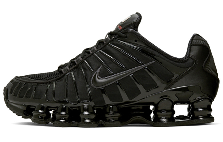 Фото № 1 с приближением к товару «‎ Nike Shox TL Series Running shoes BlackMetallic HematiteMax Orange»